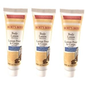 New 3 Burt’s Bees Body Lotions with Milk and Honey